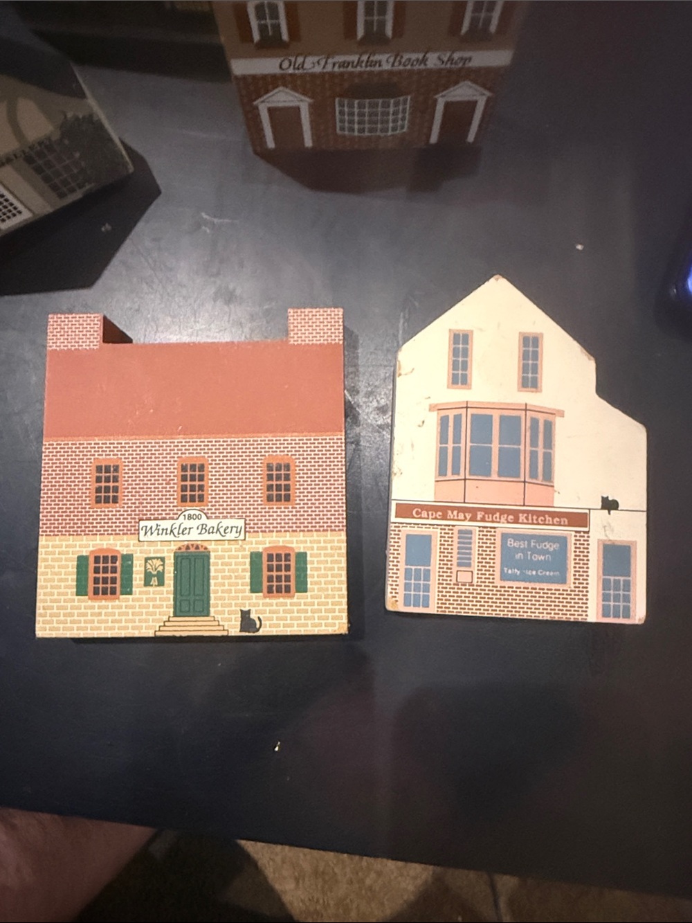 Vintage Cat's Meow Winkler Baker& Cape May Fudge- See Photos